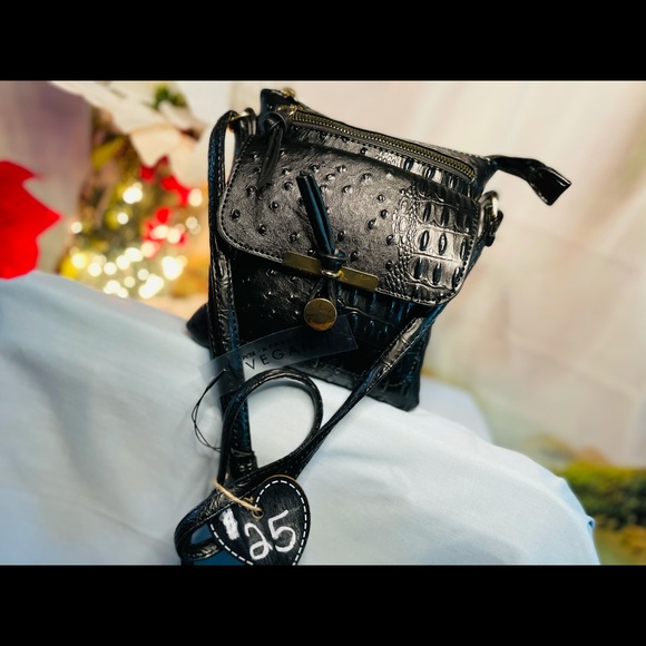 Black Print Shoulder Bag - Picture 5 of 5